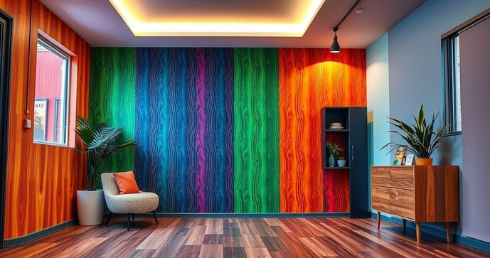Descubra as Vantagens do Laminado Colorido para Decoração